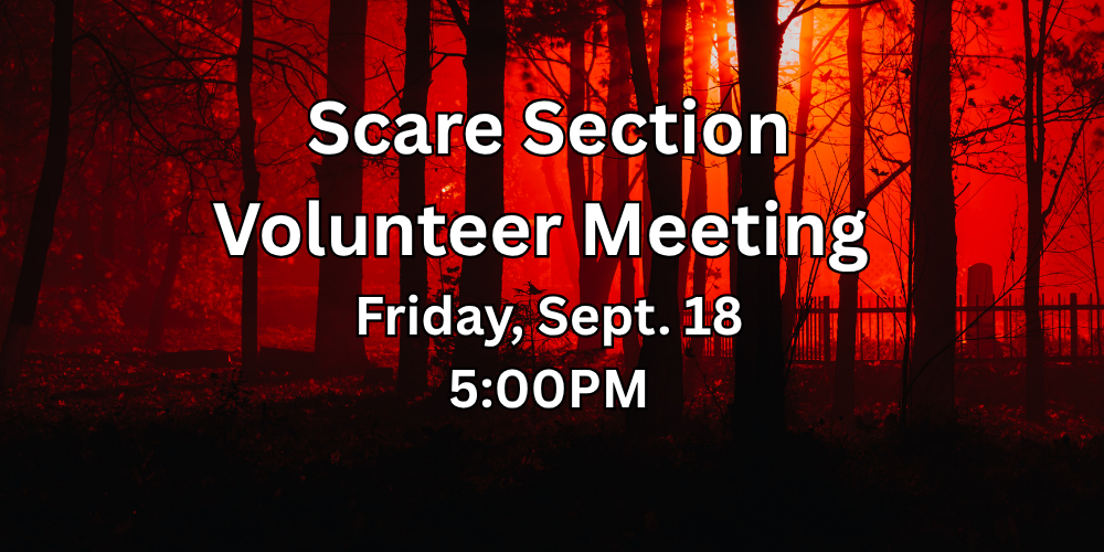 Haunted Trail – Scare Section Meeting